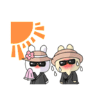 天理教 仲良しウサギ兄弟（個別スタンプ：37）