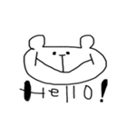ネイティブなくま（個別スタンプ：1）