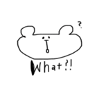ネイティブなくま（個別スタンプ：8）