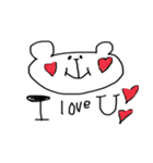 ネイティブなくま（個別スタンプ：9）