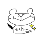 ネイティブなくま（個別スタンプ：12）