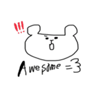 ネイティブなくま（個別スタンプ：22）