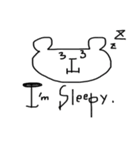 ネイティブなくま（個別スタンプ：35）