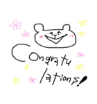 ネイティブなくま（個別スタンプ：40）