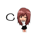 Jeans U Girl（個別スタンプ：38）