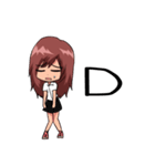 Jeans U Girl（個別スタンプ：39）