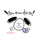 バイリンガル犬Lucyのほっこり英語スタンプ（個別スタンプ：27）