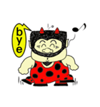 Pretty Bunny Super Q Family（個別スタンプ：21）