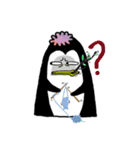 The old Red-crowned goose（個別スタンプ：11）