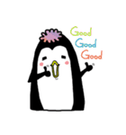 The old Red-crowned goose（個別スタンプ：28）