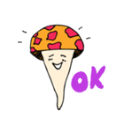 Little Mushroom Dung Dung（個別スタンプ：18）