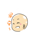 A funny bald man（個別スタンプ：1）