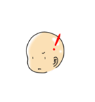 A funny bald man（個別スタンプ：7）