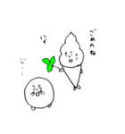 Mr.Ice-cream ＆ Ms.Biscuits（個別スタンプ：13）