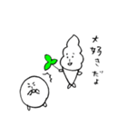 Mr.Ice-cream ＆ Ms.Biscuits（個別スタンプ：14）