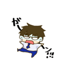 ゆるっとめがねくん（個別スタンプ：21）