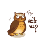 Owls of Thailand（個別スタンプ：3）