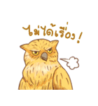 Owls of Thailand（個別スタンプ：7）