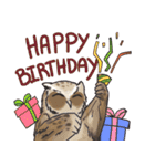 Owls of Thailand（個別スタンプ：35）