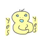Baby duck so cute（個別スタンプ：8）