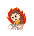 Slice of Michi life（個別スタンプ：6）