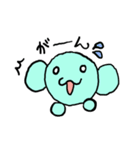 変なさると時々うさぎ（個別スタンプ：3）
