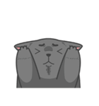 Gray Great Cat（個別スタンプ：19）