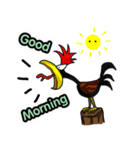 Mr.bee and friend (Good Morning 40 pic)（個別スタンプ：3）