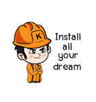 Mr.Kemrex and his Friend V.3（個別スタンプ：36）