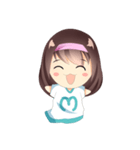 Momo Cute Expression（個別スタンプ：2）