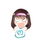 Momo Cute Expression（個別スタンプ：5）