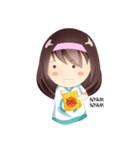 Momo Cute Expression（個別スタンプ：10）