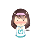 Momo Cute Expression（個別スタンプ：12）