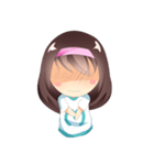Momo Cute Expression（個別スタンプ：14）