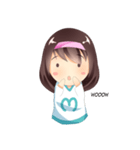 Momo Cute Expression（個別スタンプ：16）