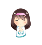 Momo Cute Expression（個別スタンプ：18）