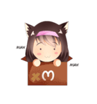 Momo Cute Expression（個別スタンプ：23）