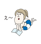 アゴ女学生の日常（個別スタンプ：13）
