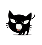 Black Cat Animated 2（個別スタンプ：1）