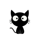 Black Cat Animated 2（個別スタンプ：4）