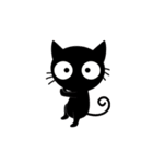 Black Cat Animated 2（個別スタンプ：19）