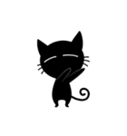Black Cat Animated 2（個別スタンプ：23）
