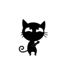 Black Cat Animated 2（個別スタンプ：24）