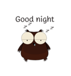 owl popup（個別スタンプ：3）