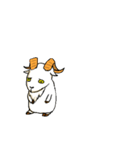 wierd goat（個別スタンプ：1）