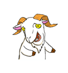 wierd goat（個別スタンプ：2）