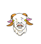 wierd goat（個別スタンプ：3）