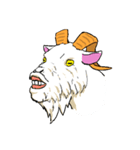 wierd goat（個別スタンプ：5）
