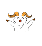 wierd goat（個別スタンプ：19）