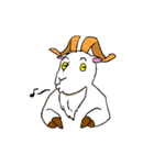 wierd goat（個別スタンプ：23）